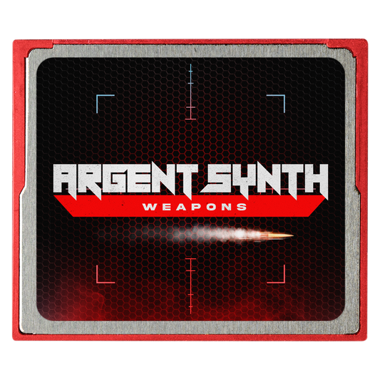 ARGENT SYNTH WEAPONS – Serum 2 preset pack by Noise Dept., cover art
