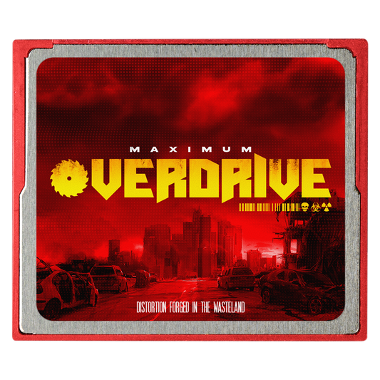 MAXIMUM OVERDRIVE – Serum 2 preset pack by Noise Dept., cover art