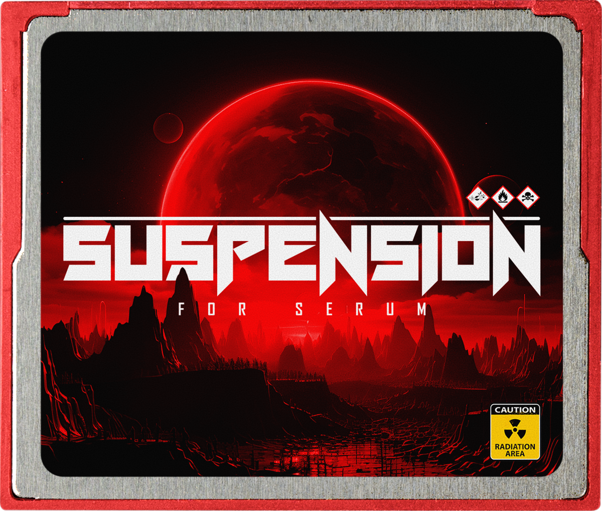 SUSPENSION – Serum preset pack by Noise Dept., cover art