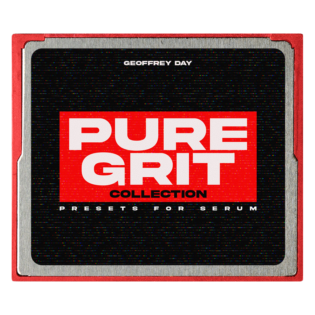 PURE GRIT – Serum preset pack by Noise Dept., cover art