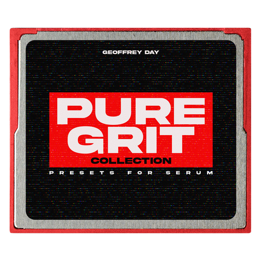 PURE GRIT – Serum preset pack by Noise Dept., cover art